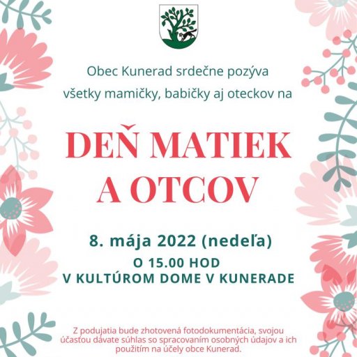 Deň matiek plagát 2022